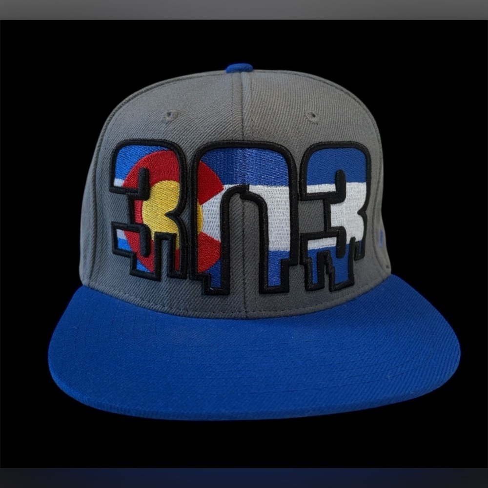 Denver Nuggets 303 Zephyr Size 7 3/8 Fitted Hat